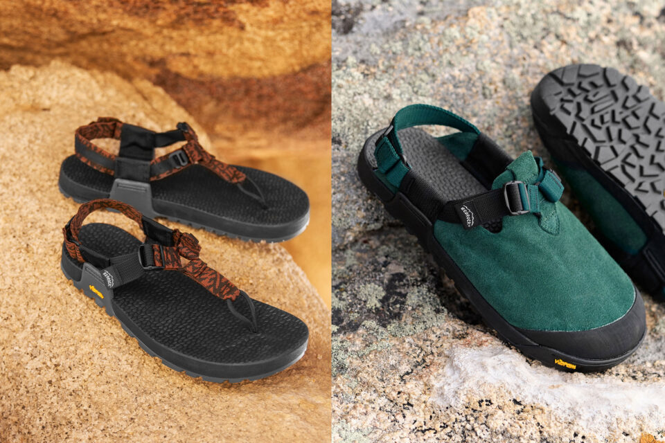 Bedrock Releases Cairn Evo C Pro Sandals and Cascade Green Mountain Clogs