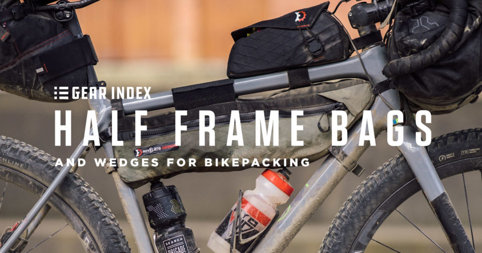 Half-Frame Bags and Wedges for Bikepacking